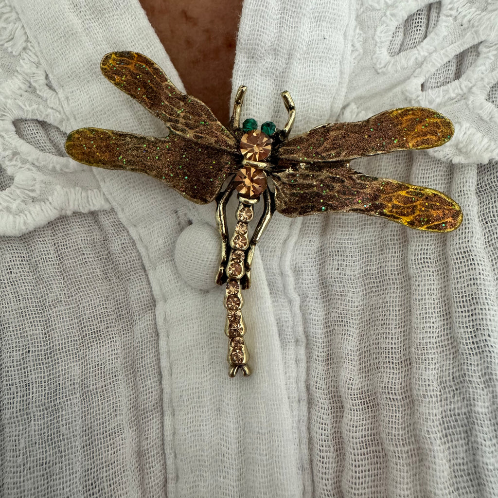 Broche Libellule