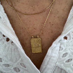 Sautoir Tania Oeil ou Coeur