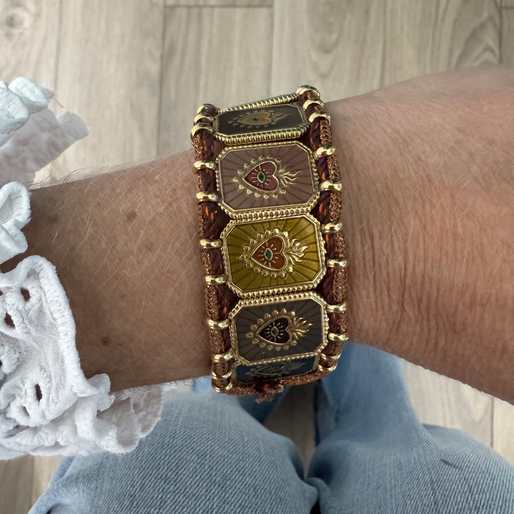 Bracelet Carmen Coeur (+2 couleurs)