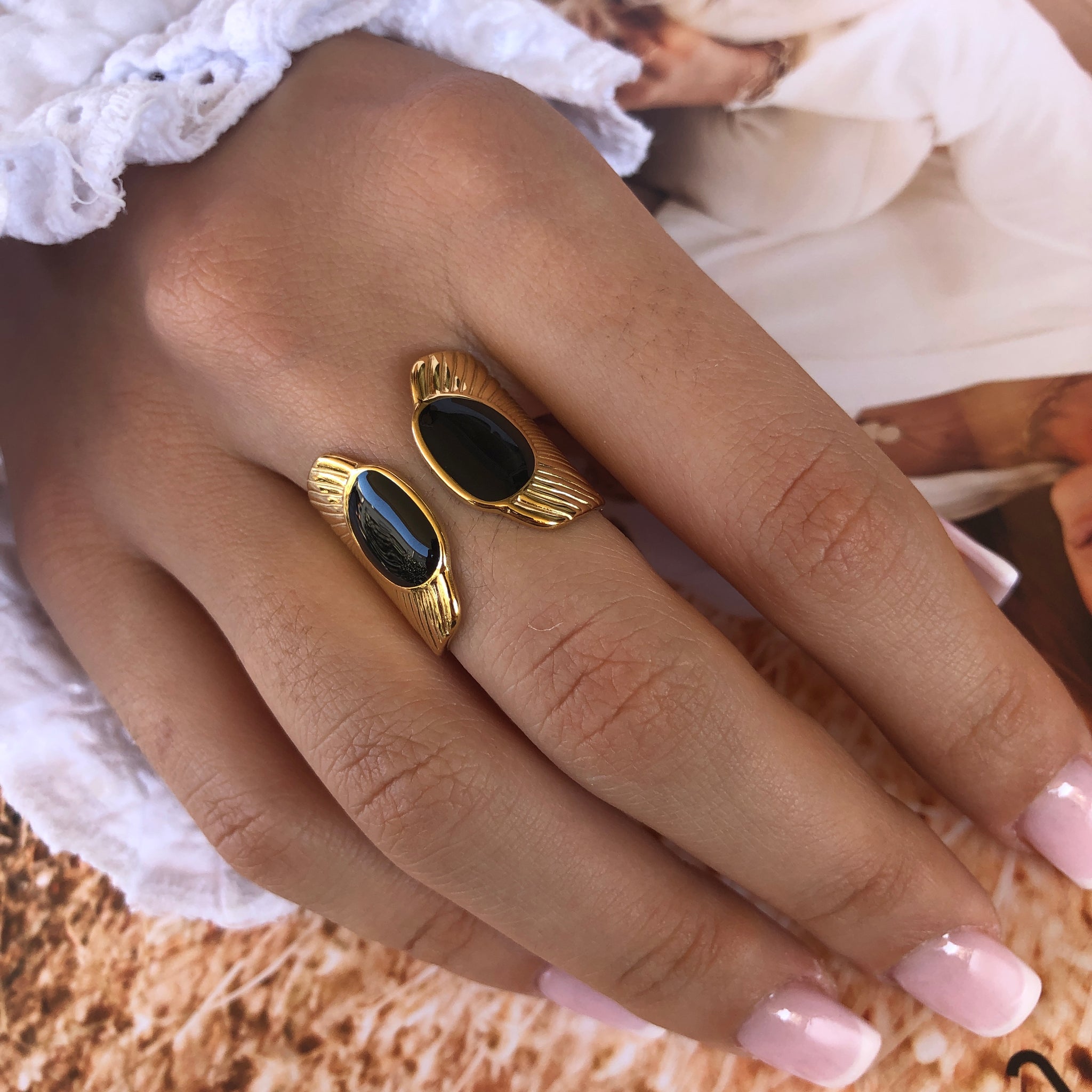 Bague Sara (+ Noir ou Blanc)