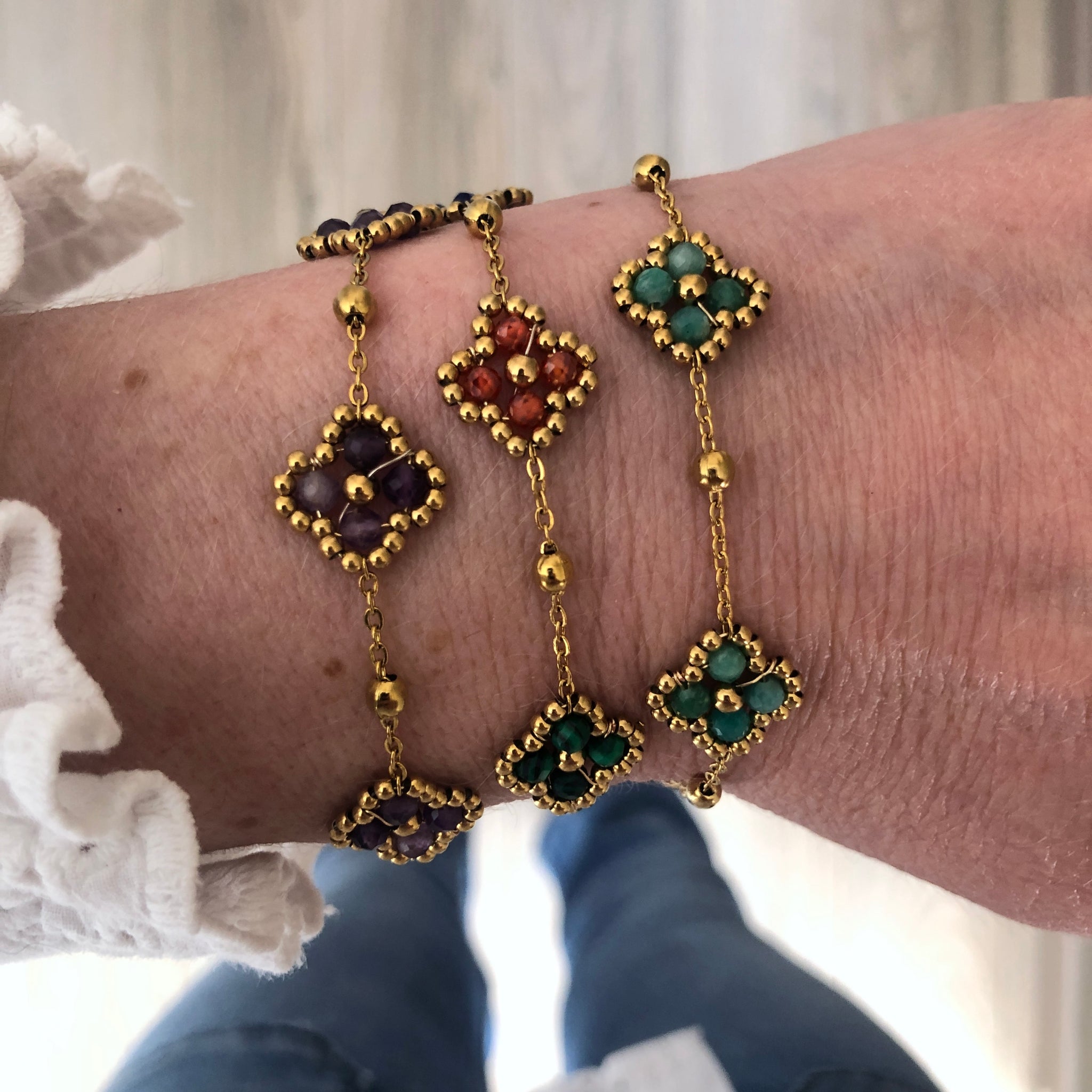 Bracelet Trèfle (+4 couleurs)