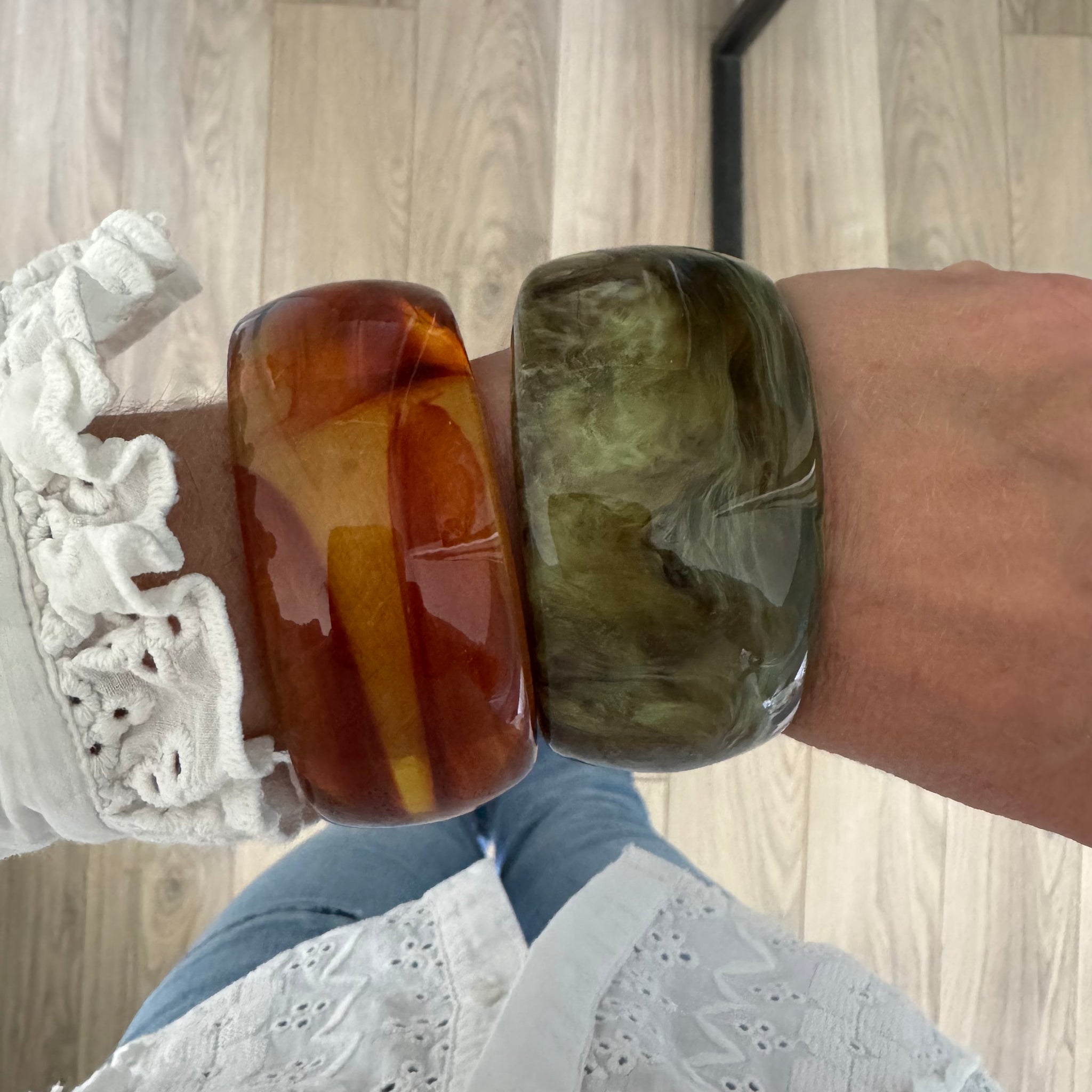 Jonc Large en résine (+couleurs)