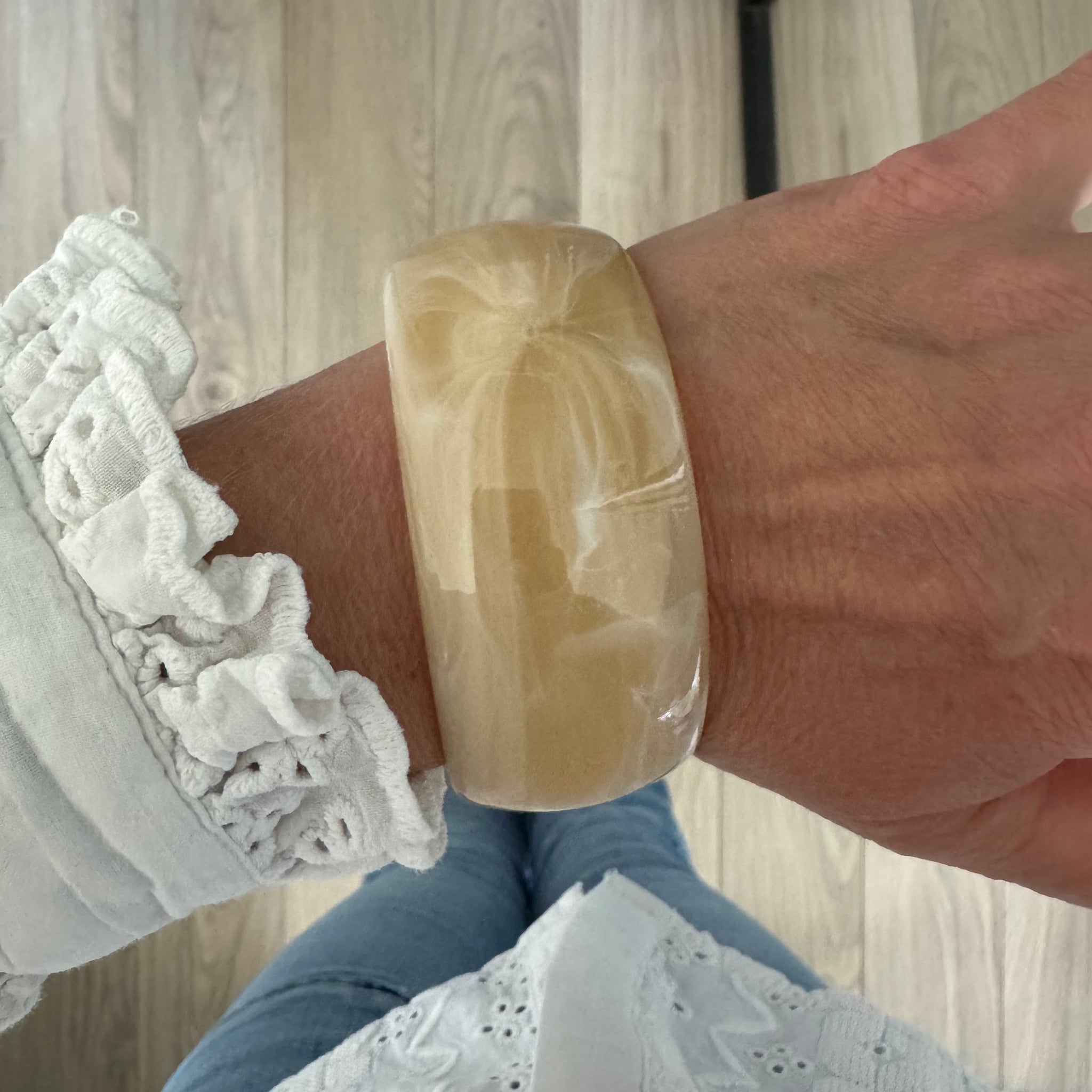 Jonc Large en résine (+couleurs)