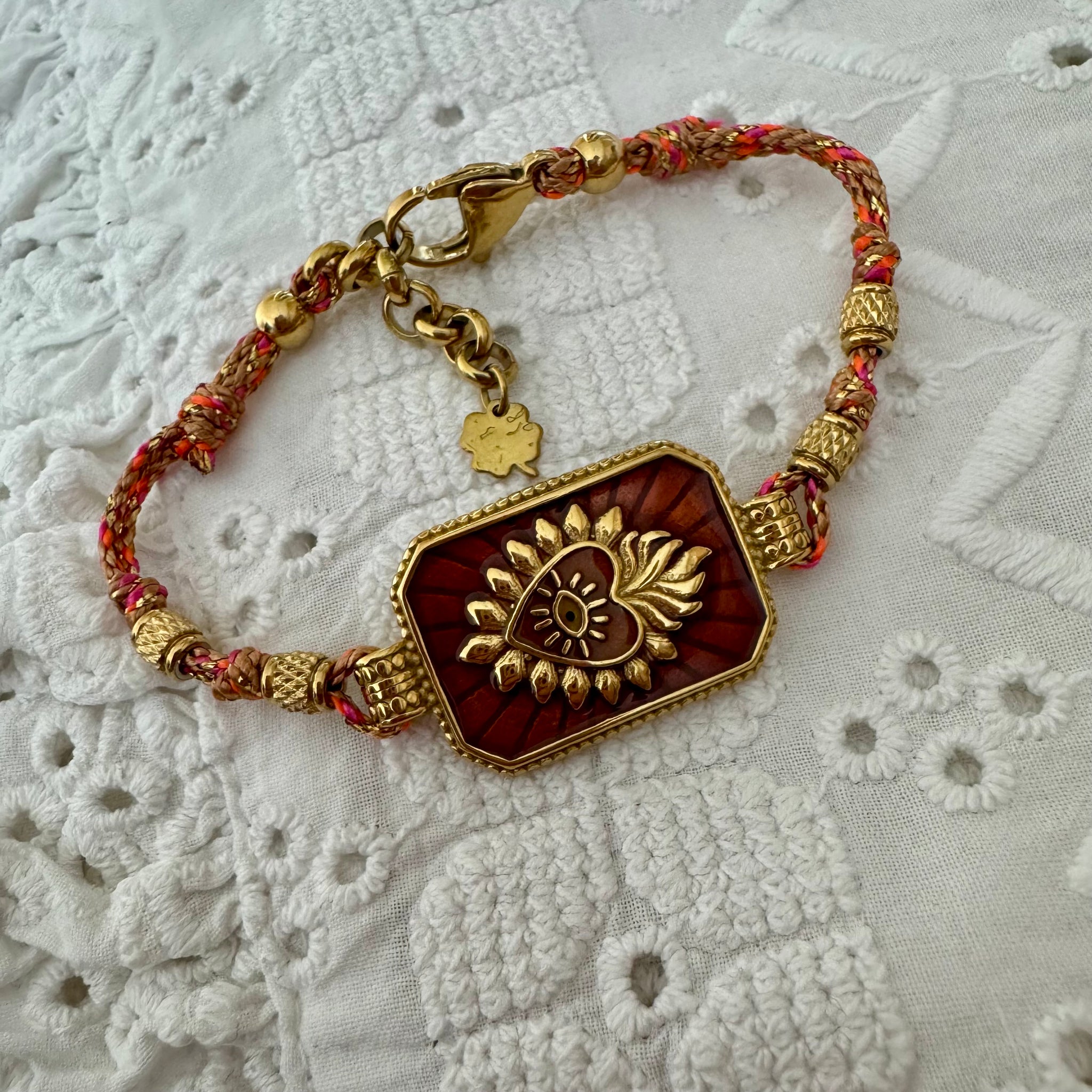 Bracelet Coeur +3couleurs