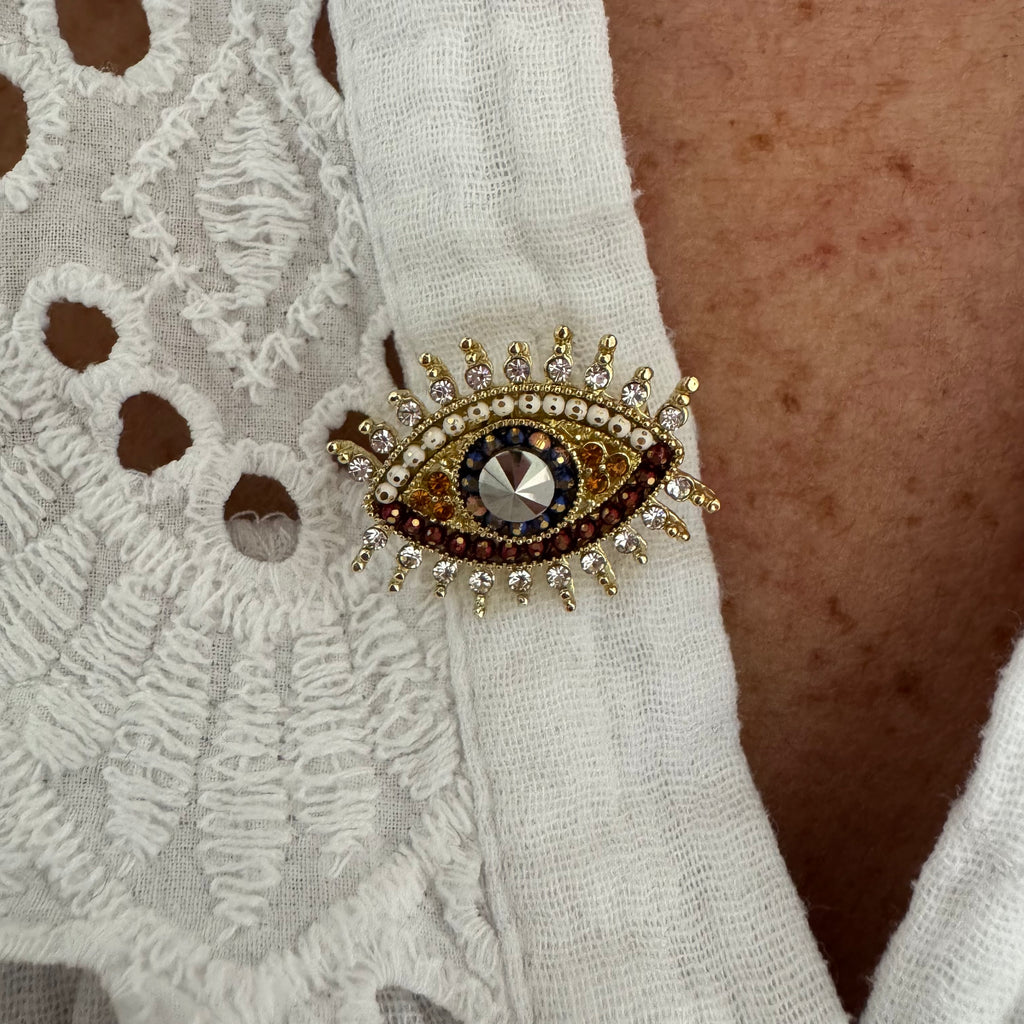 Broche Oeil
