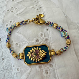 Bracelet Coeur +3couleurs