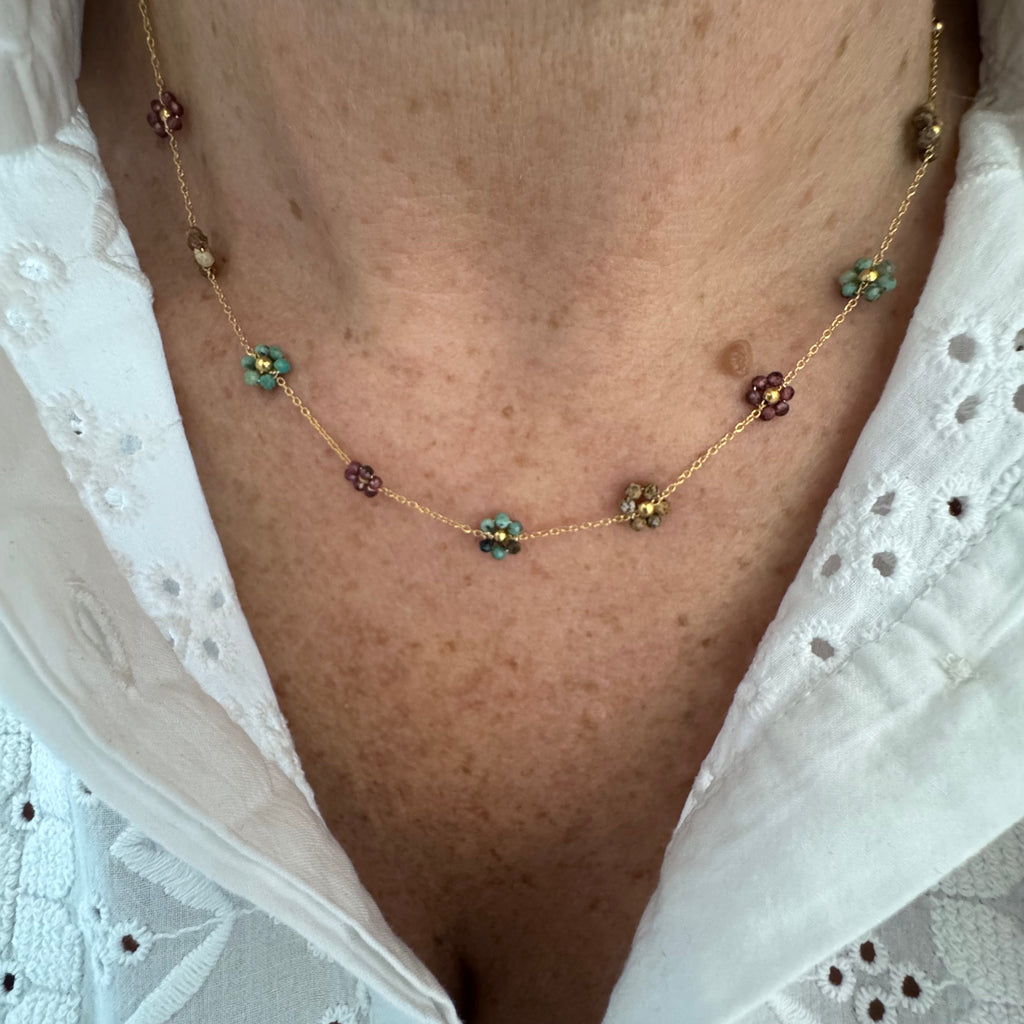 Collier Flower Multicolor