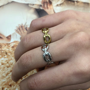 Bague Gourmette Large