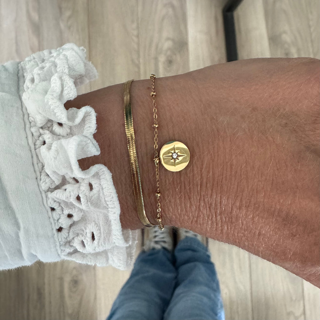 Bracelet Double Mélinda (Doré ou Argent)