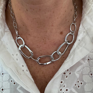 Collier Gourmette (Doré ou Argenté)