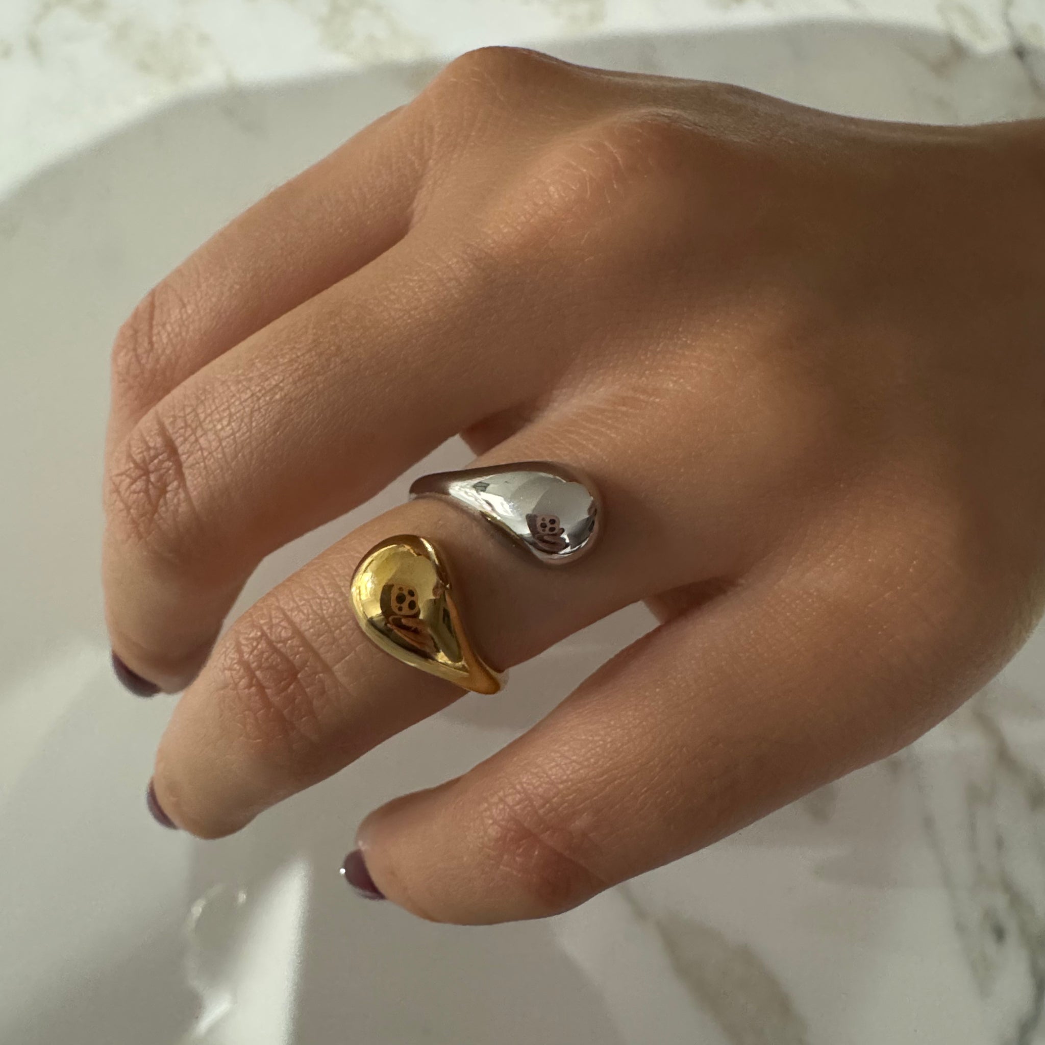 Bague Goutte (+2 couleurs)