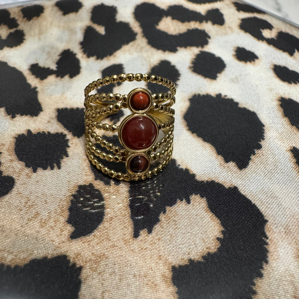 Bague Laura (Bordeaux ou Nacre)